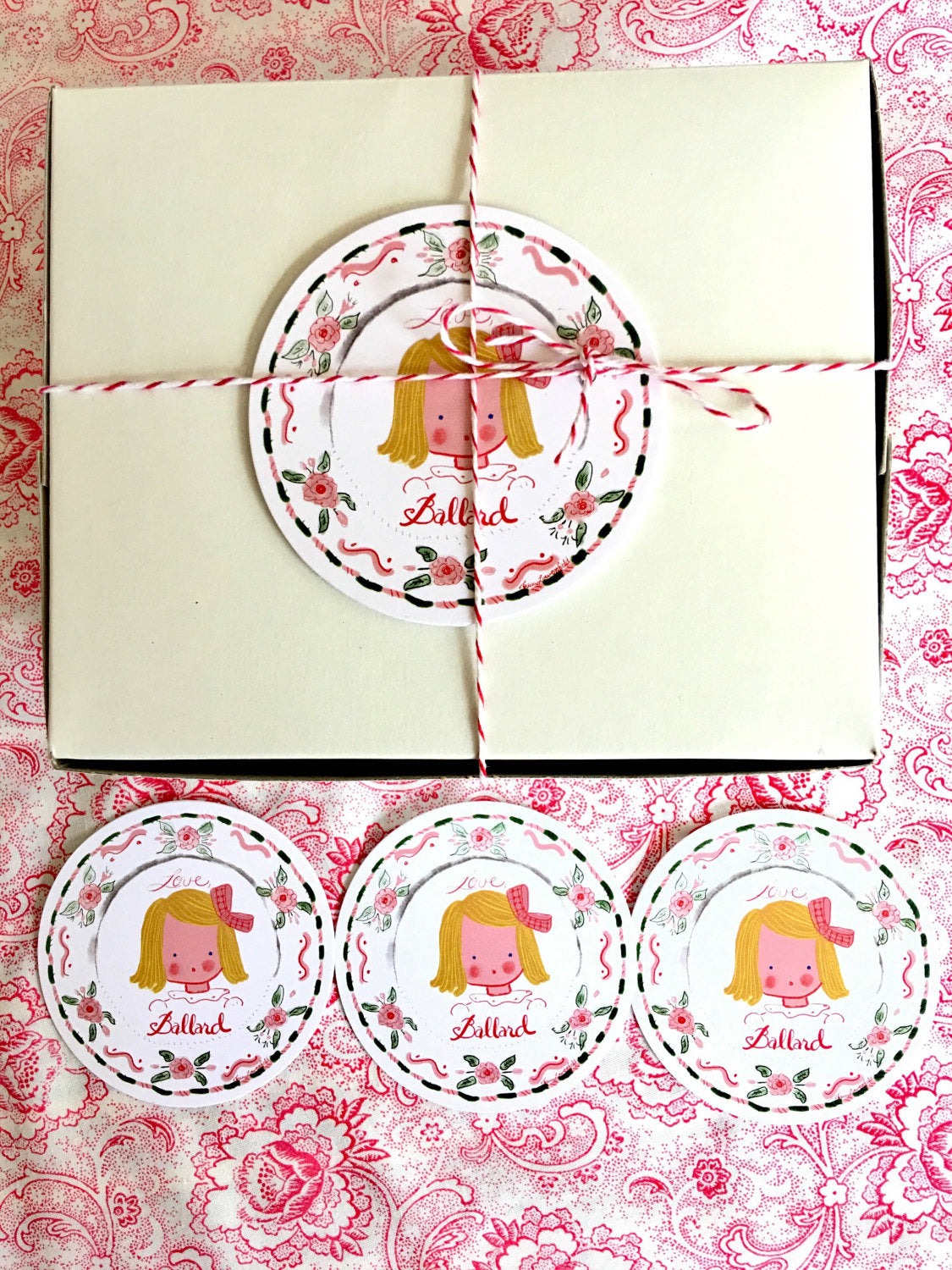 Sticker Gift Tags - Toy Soldier - Tricia Lowenfield Design