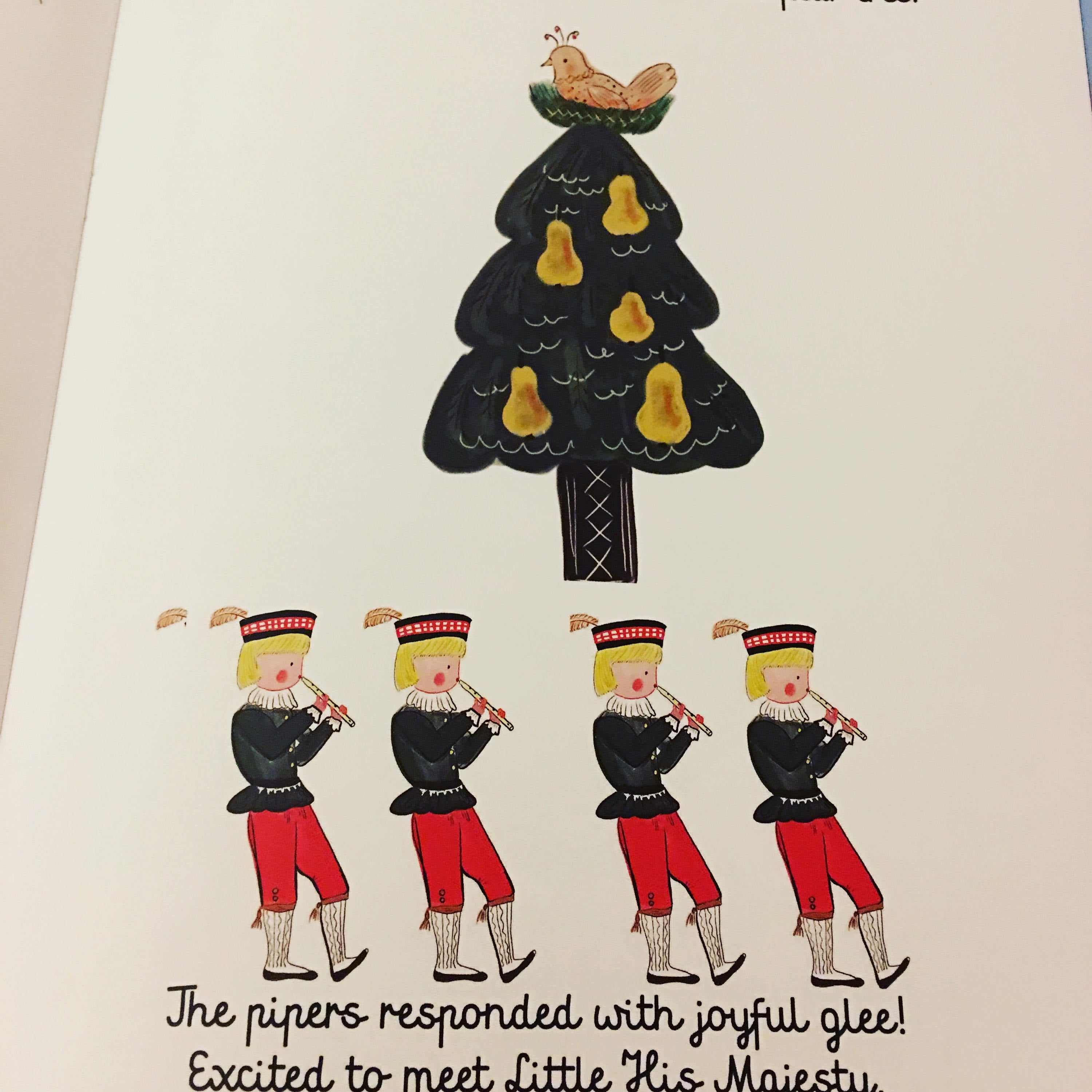 Christmas Book "Little His Majesty" - The 12 Days of Christmas - Tricia Lowenfield Design