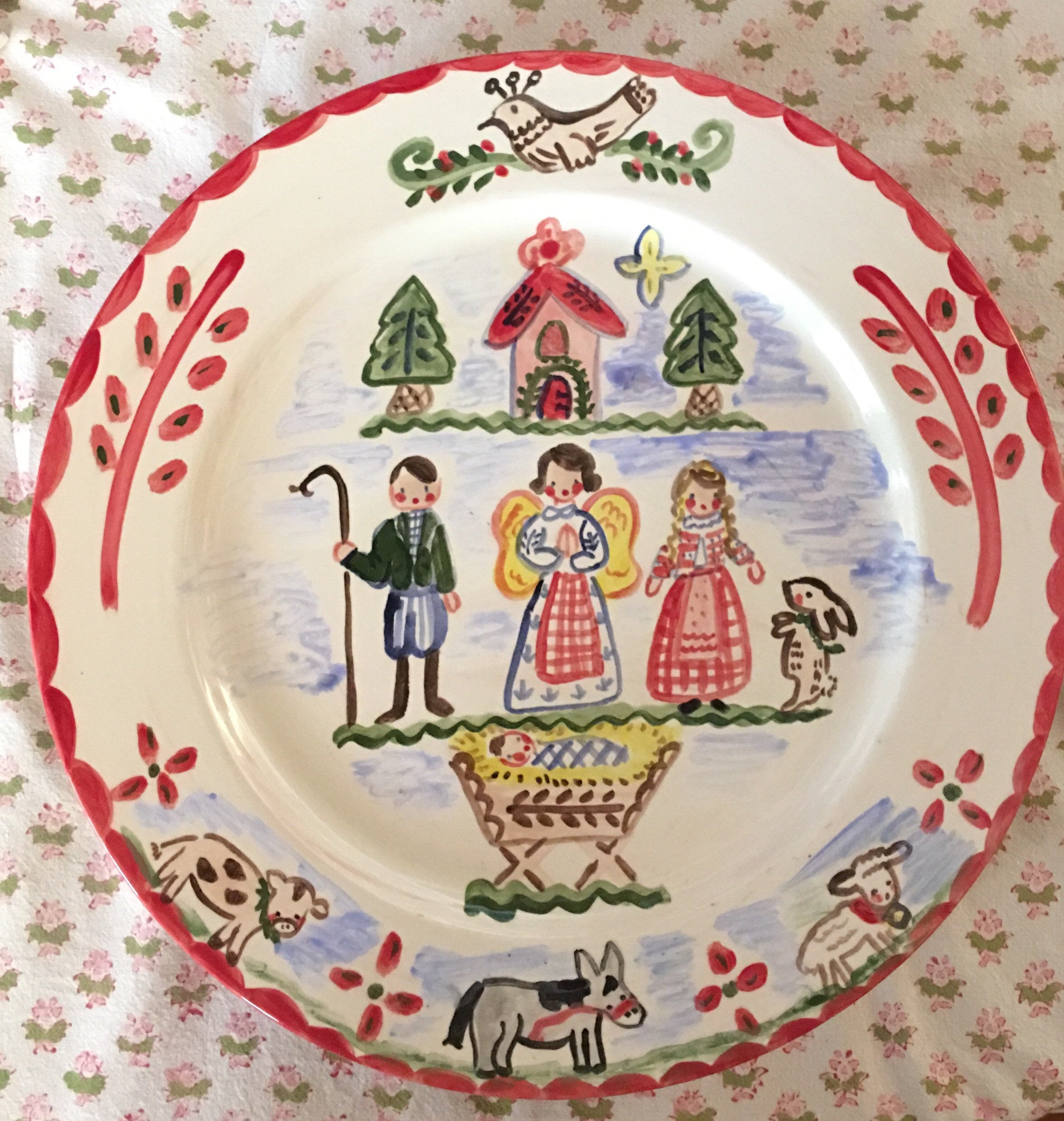Christmas Platter - Premium  from Tricia Lowenfield Shop 
