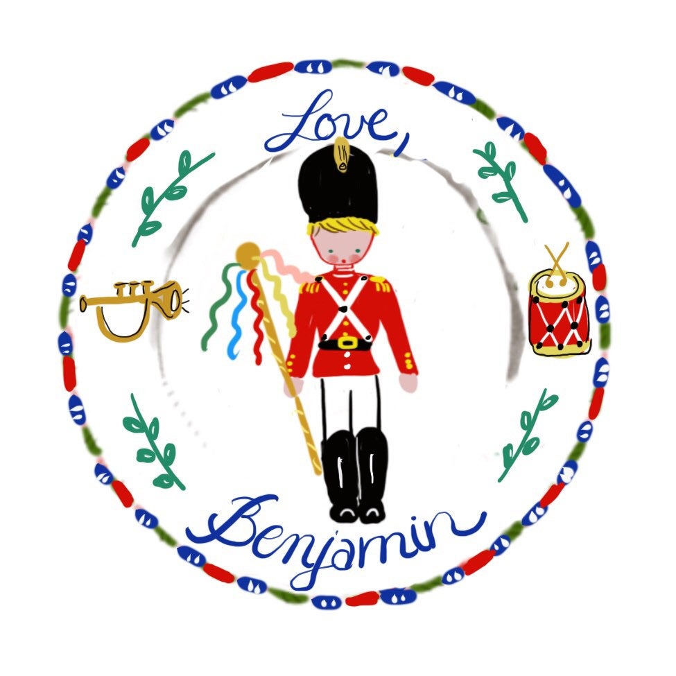 Sticker Gift Tags - Toy Soldier - Tricia Lowenfield Design