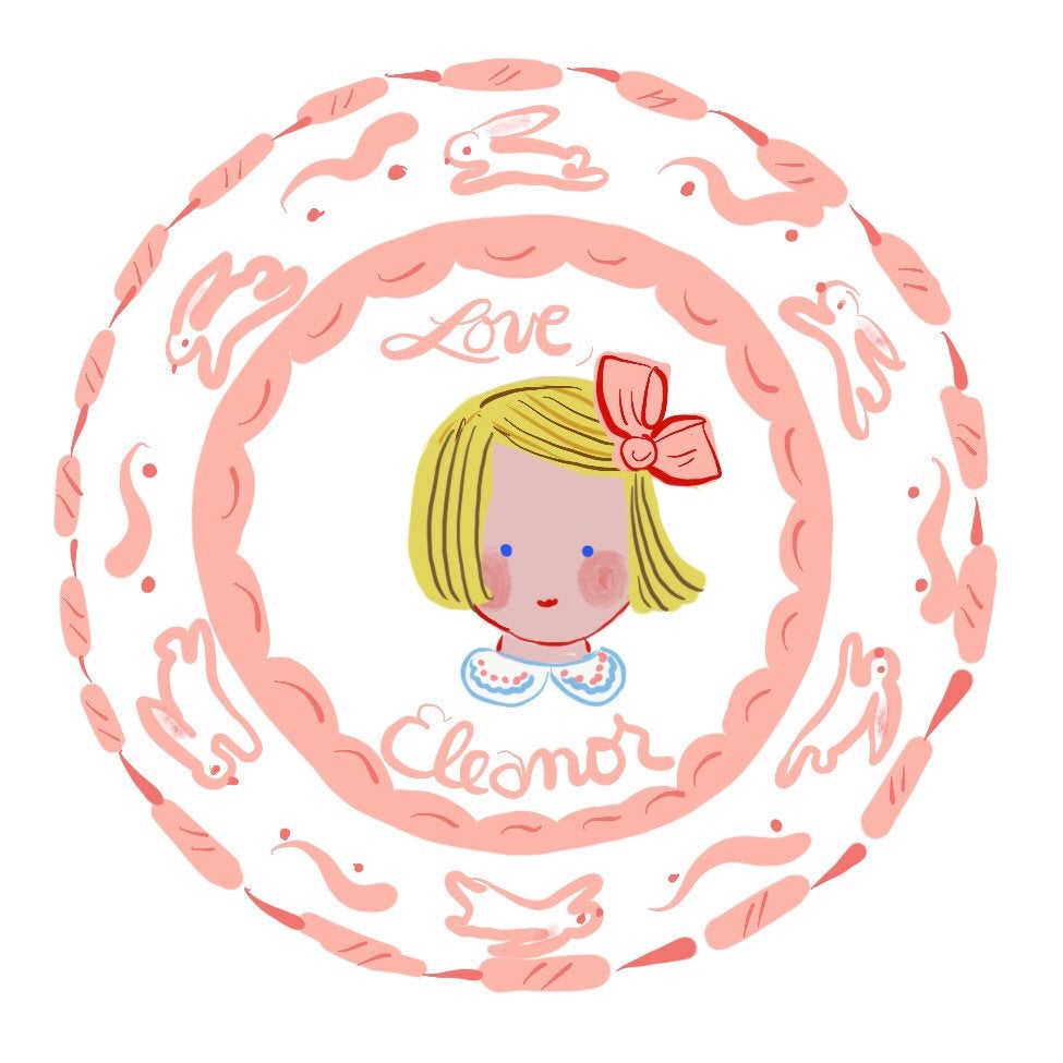 Sticker Gift Tags - Welcome Baby Pink - Tricia Lowenfield Design