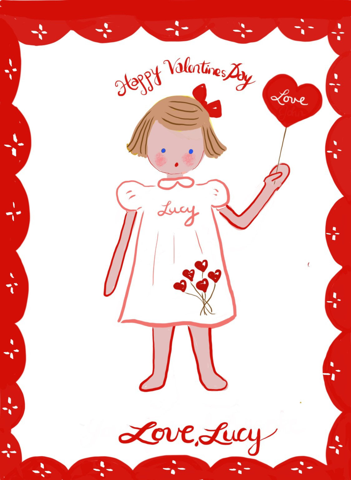 Fully Custom Valentines Cards