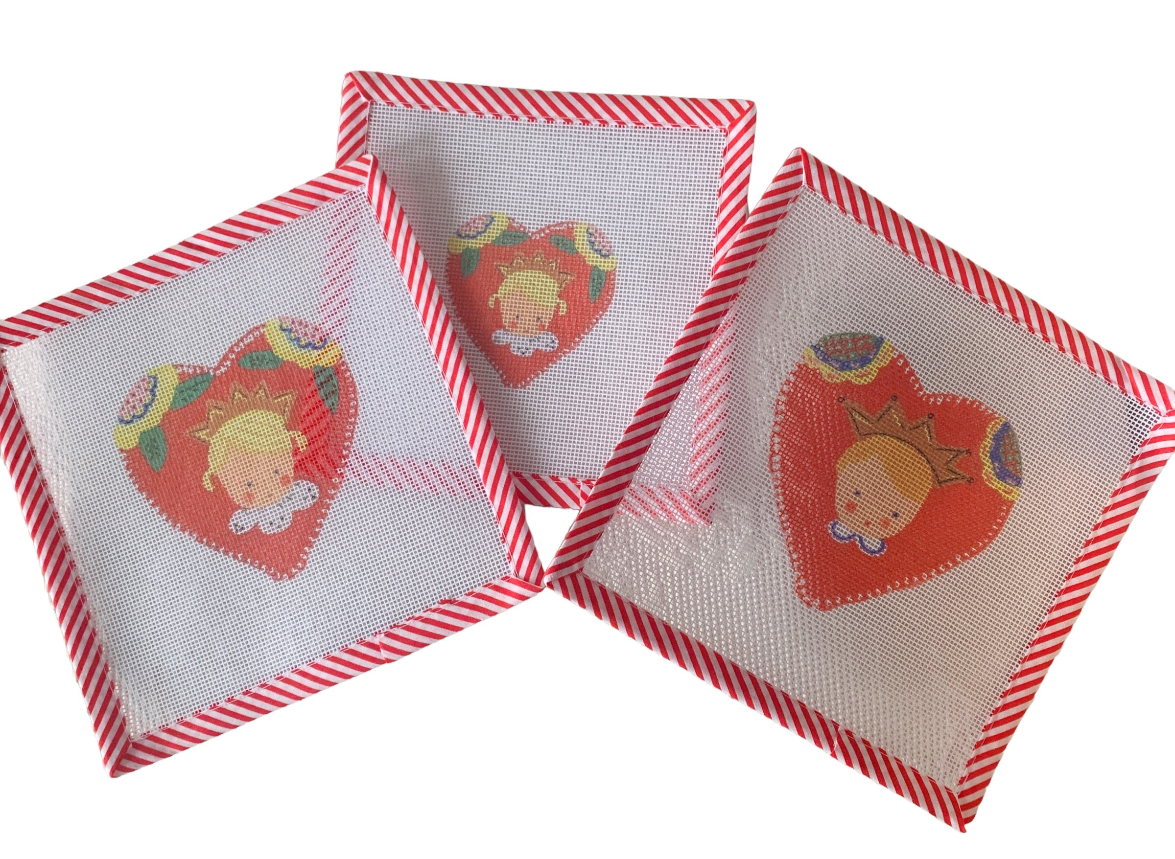 Needlepoint Heart - Premium  from Tricia Lowenfield Design 