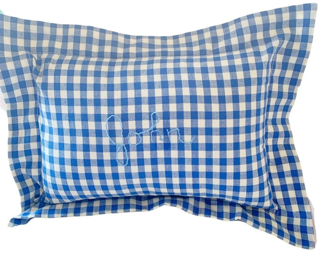 Embroidered Rectangle Pillow - Premium  from Tricia Lowenfield Design 