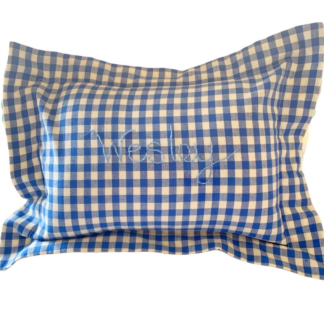Embroidered Rectangle Pillow