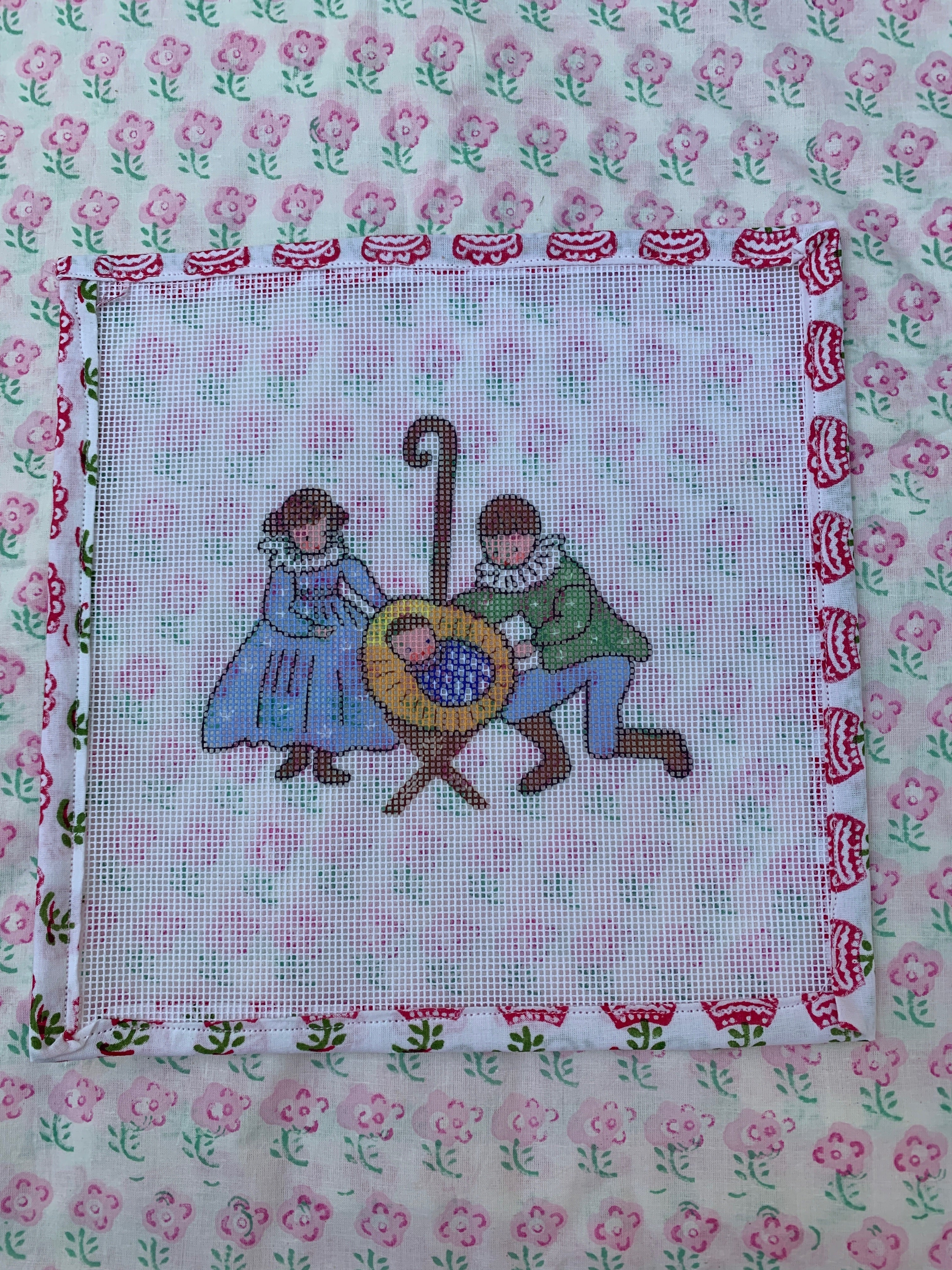 Needlepoint Nativity Scene - Premium  from Tricia Lowenfield Design 